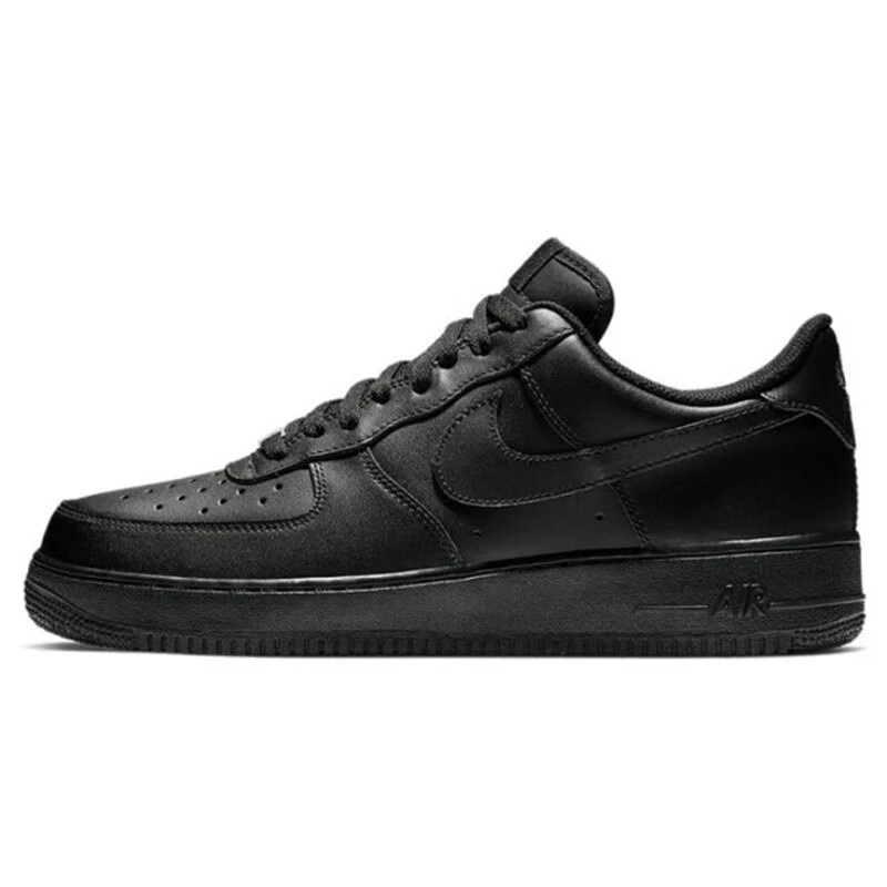 Nike耐克男鞋新款AIR FORCE 1纯黑空军一号休闲板鞋 CW2288-001