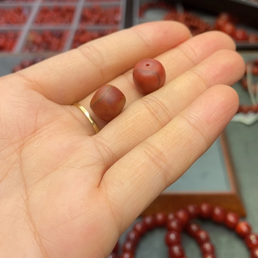 南红玛瑙单珠未镶嵌12多样性发1