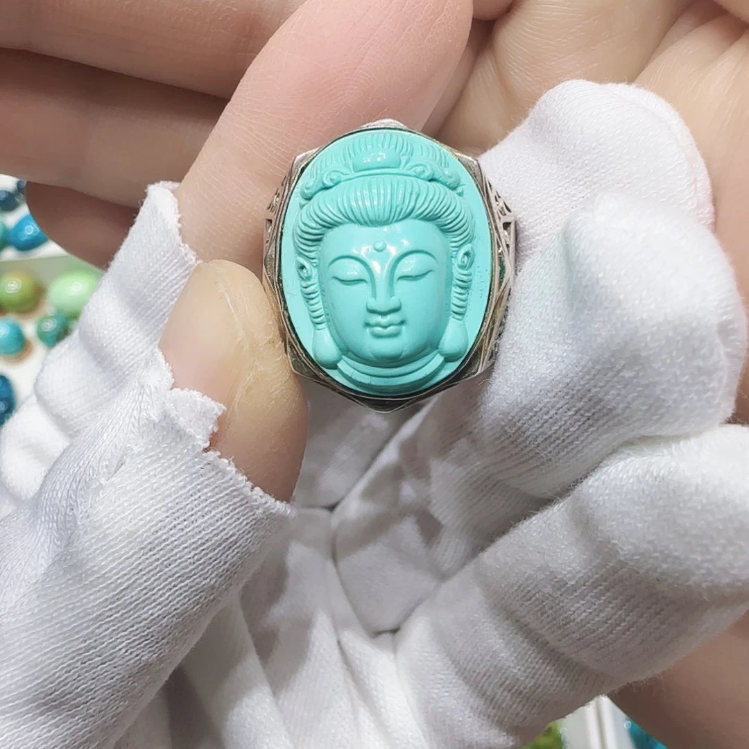 绿松石未镶嵌原矿绿松石