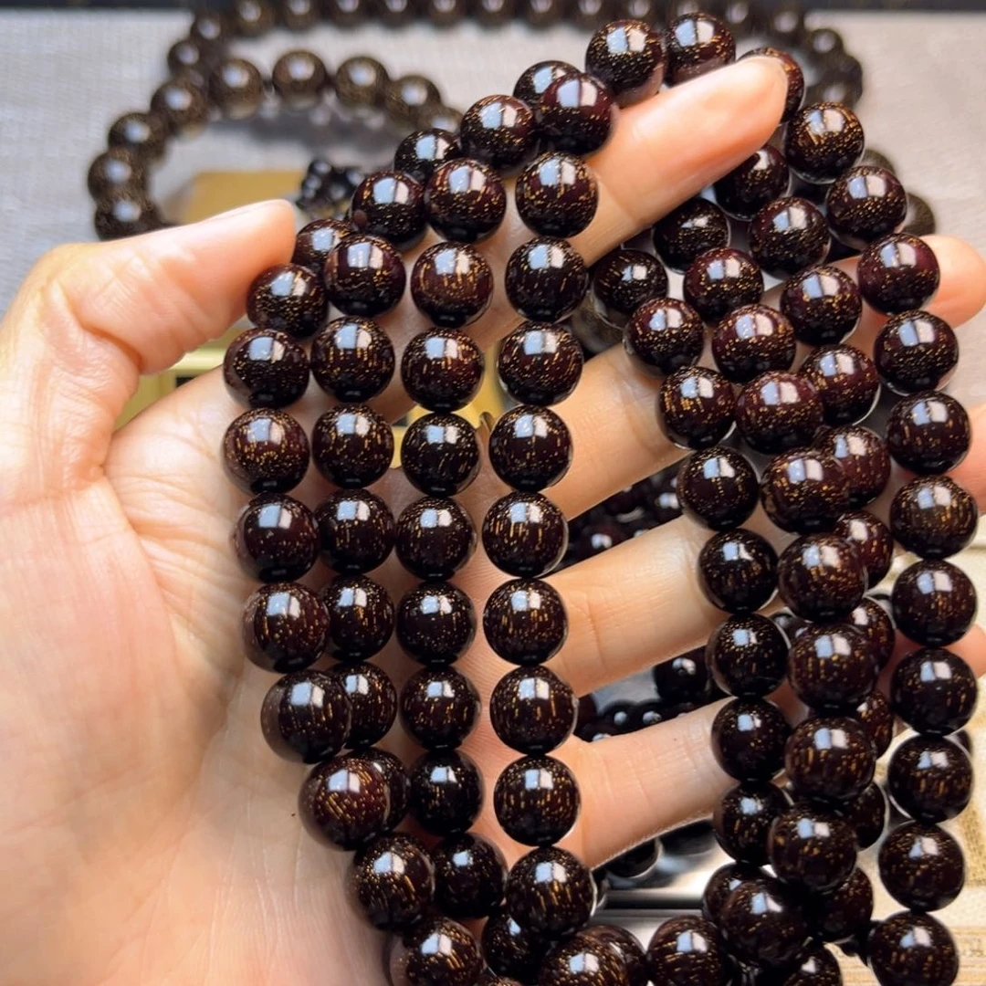 檀香紫檀（小叶紫檀）1.0 108 爆星