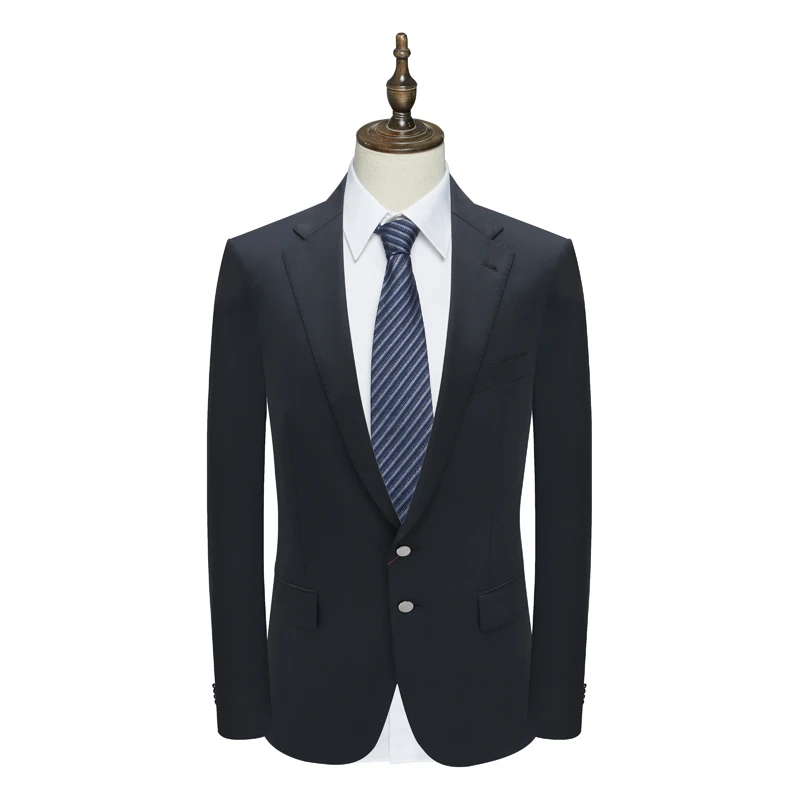AB1222【100高支羊毛】邦纳男春秋款 两粒扣后中开衩商务西装28866