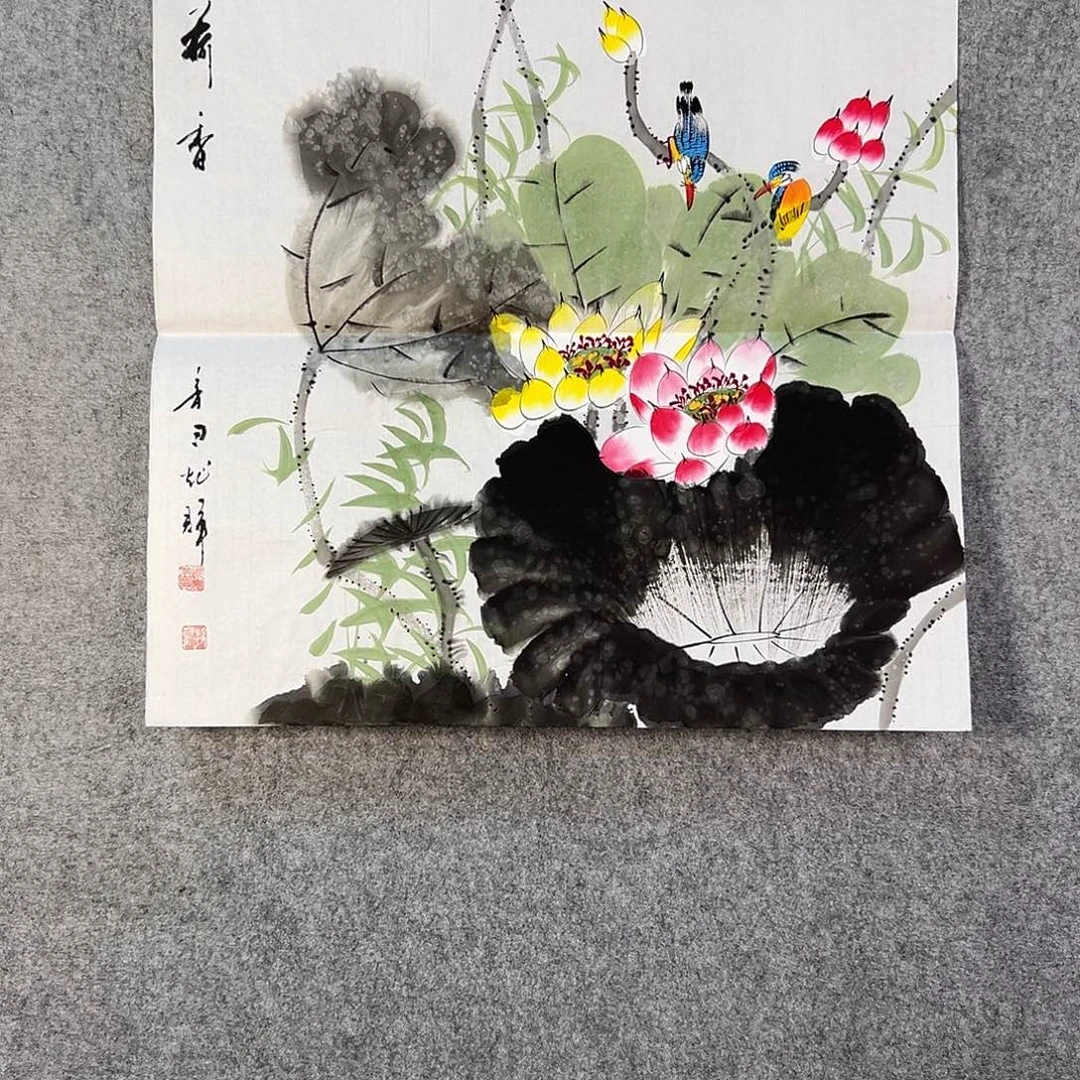国画653 牡丹之歌传情动人