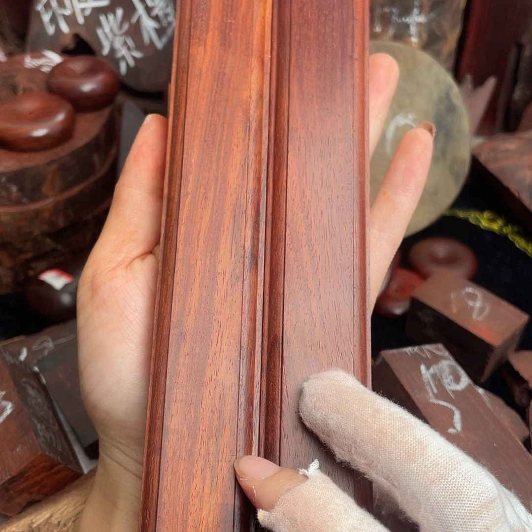 檀香紫檀（小叶紫檀）镇尺水波福利款