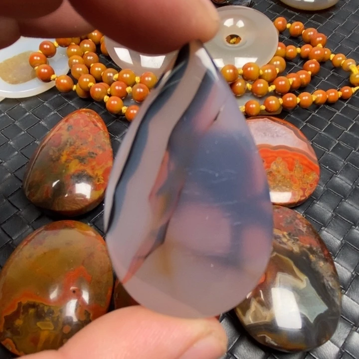 玛瑙/玉髓未镶嵌颈饰