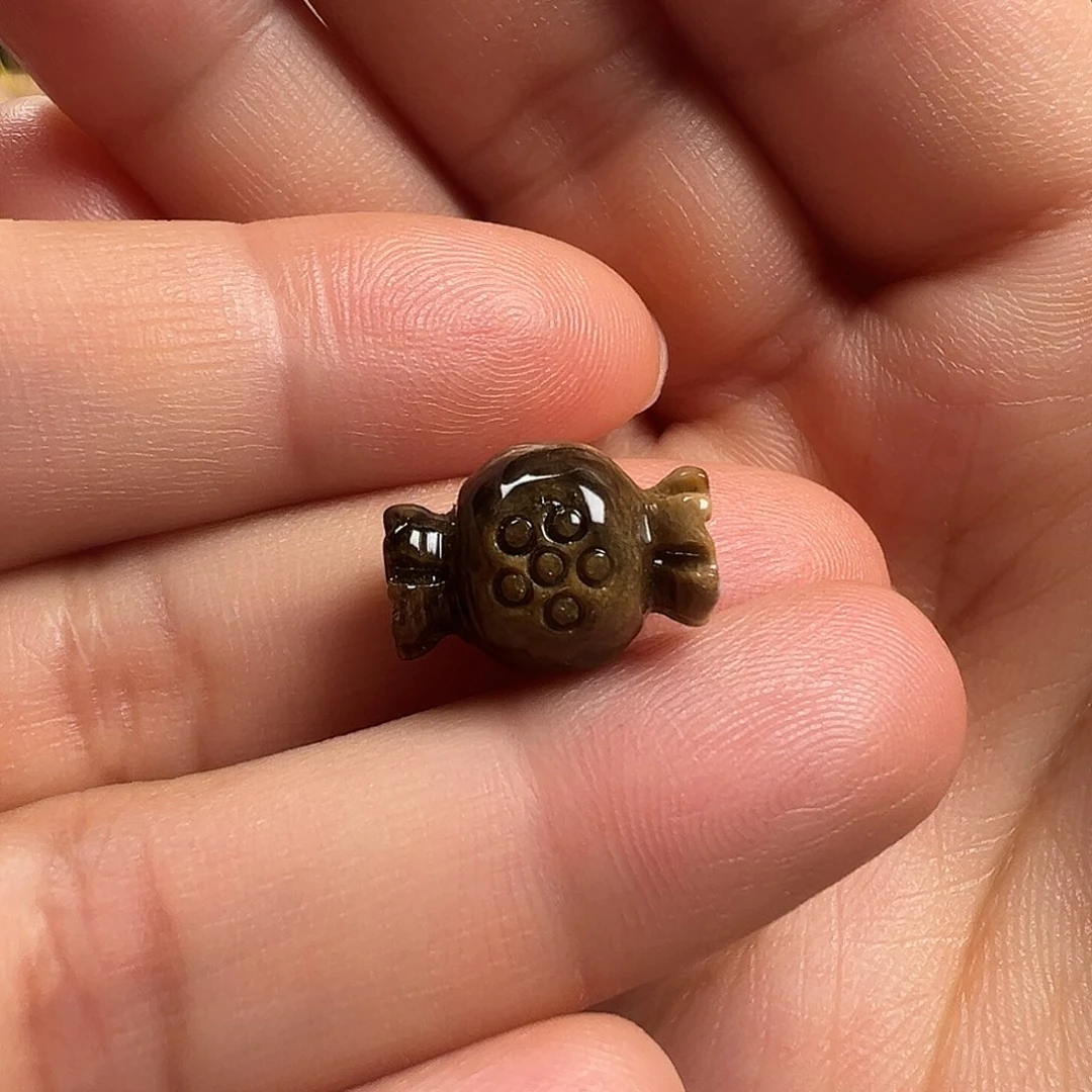 琥珀（根珀）颈饰未镶嵌糖果