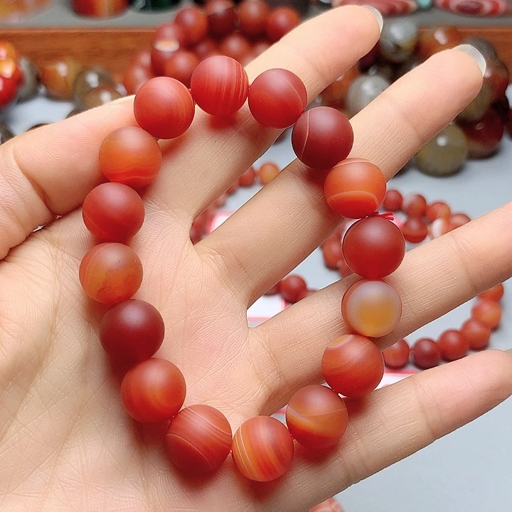 玛瑙/玉髓手链未镶嵌画*