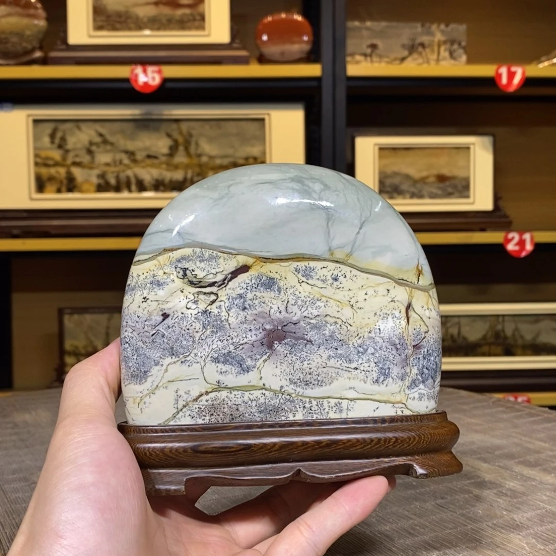 印石昌化石国画石