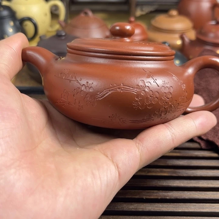 紫砂茶壶原矿紫砂半手工制作