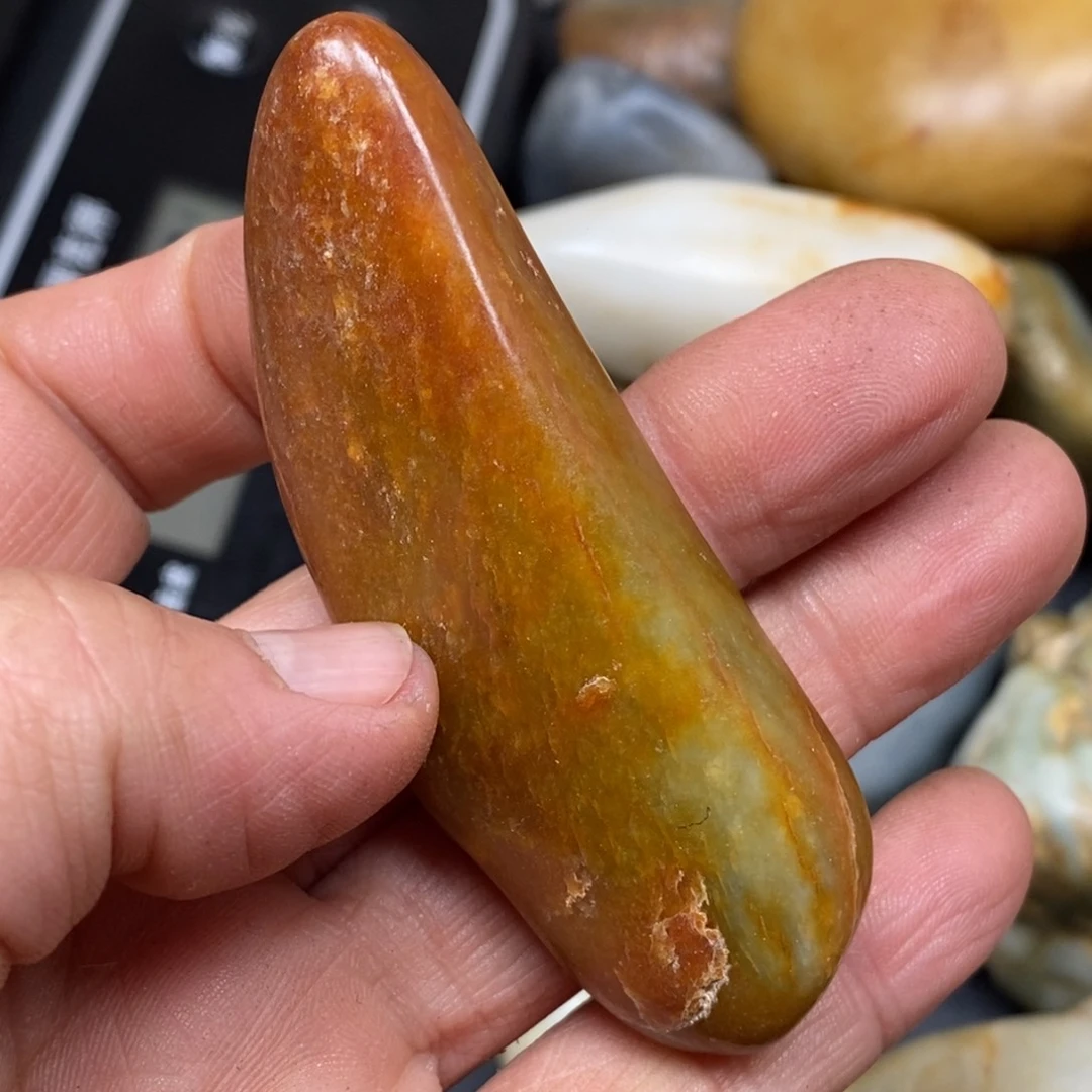 和田玉挂件银S925镀金镶嵌