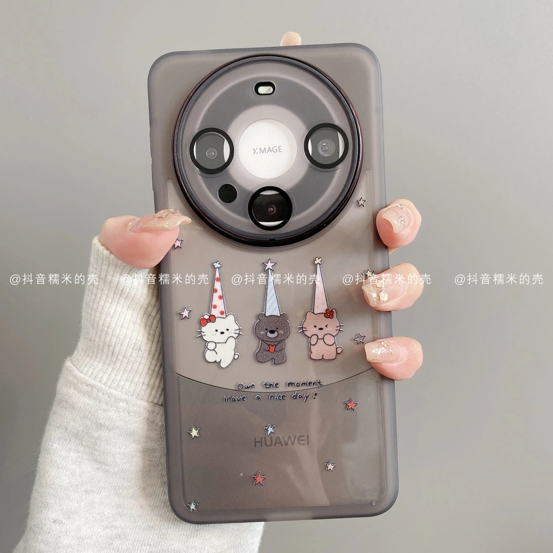 金属镜框适用华为mate70pro/60/50/40/30苹果16pro小米手机壳猫猫