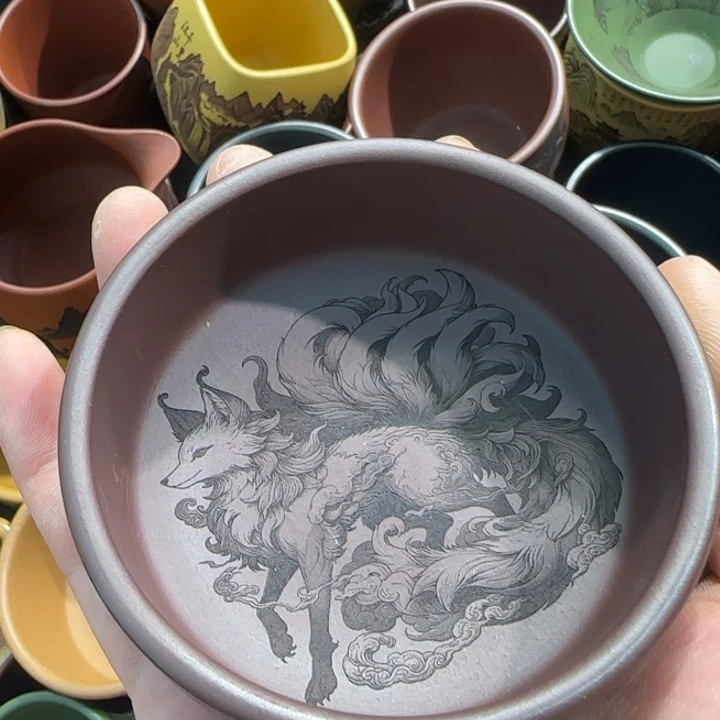 茶杯紫砂全手工制作工艺