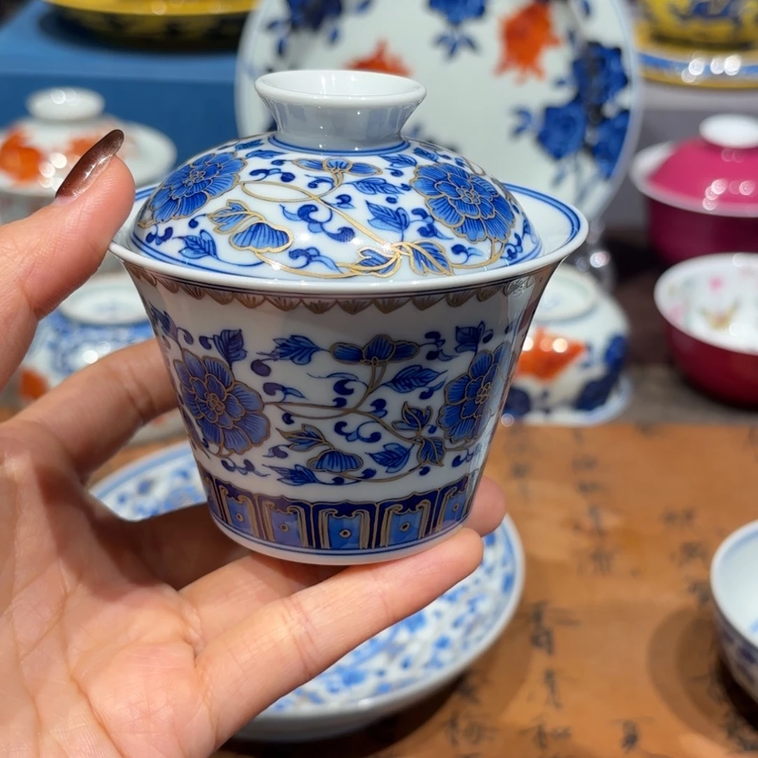 手工手绘陶瓷茶具