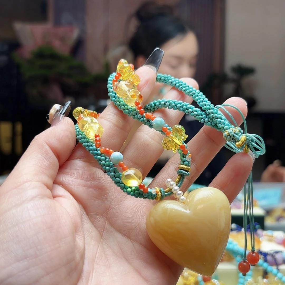 琥珀手链未镶嵌琥珀