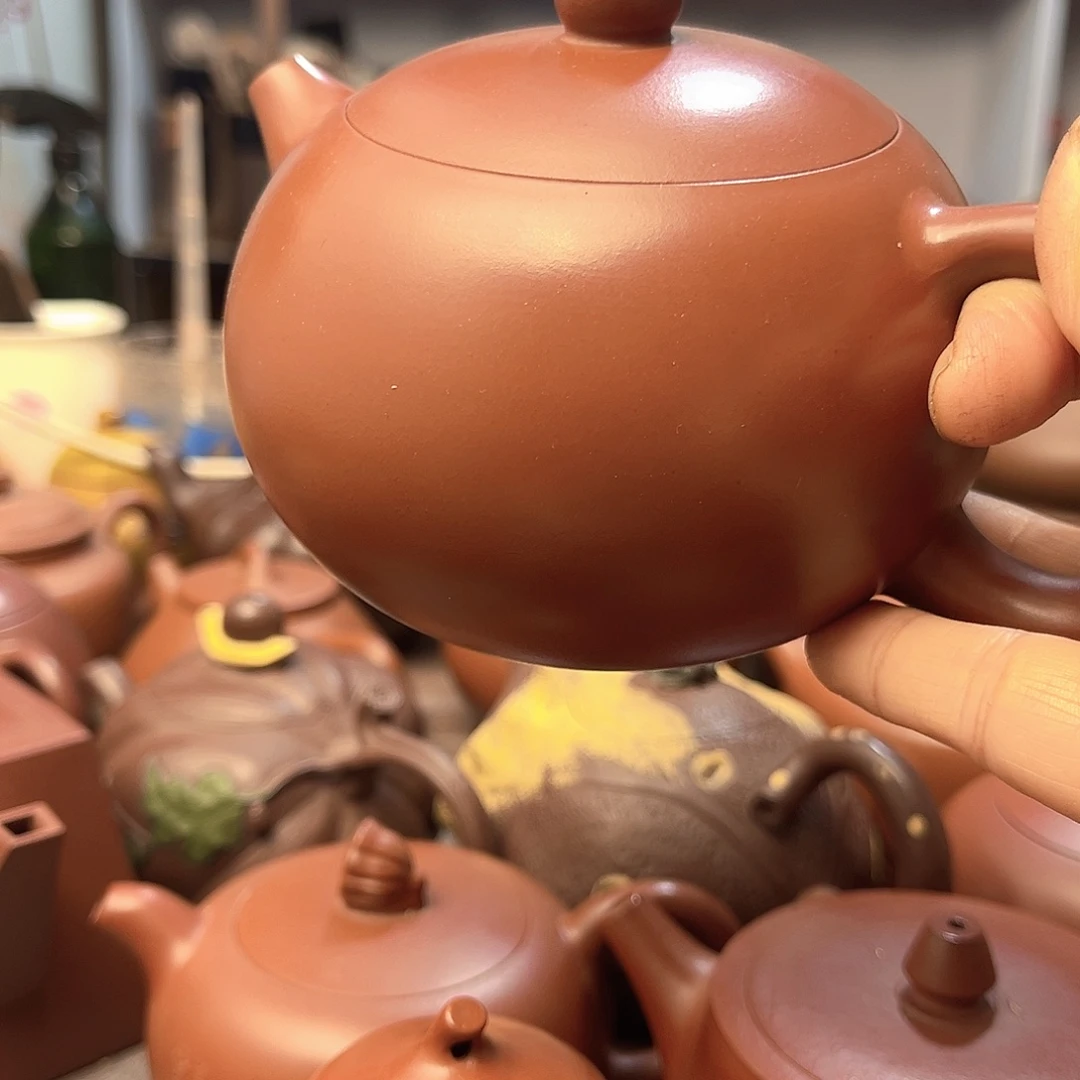 茶壶紫砂全手工制作