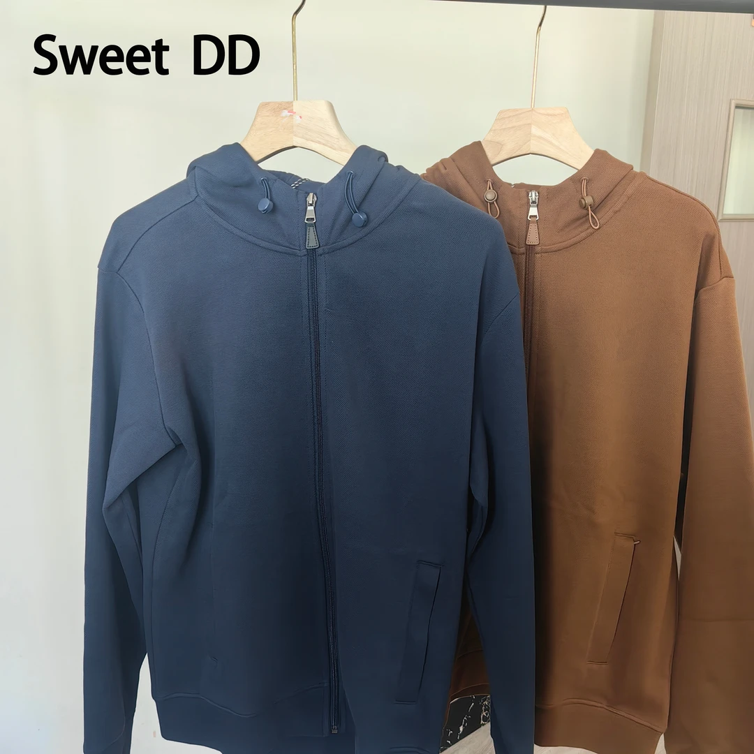 【Sweet DD】哈两色拉链休闲卫衣