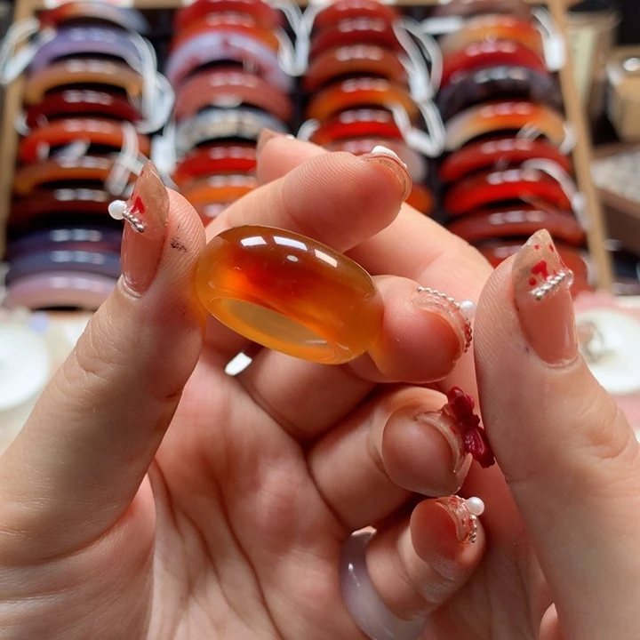 玛瑙/玉髓手链未镶嵌$***$