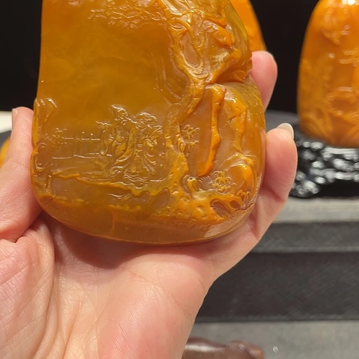 用***7寿山石山水风光无限