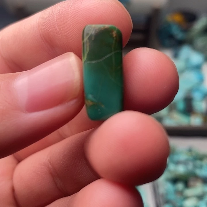 绿松石未镶嵌吊坠