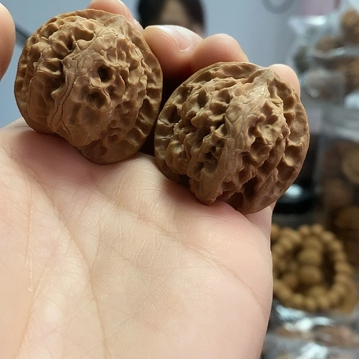 文玩核桃把件35苹果