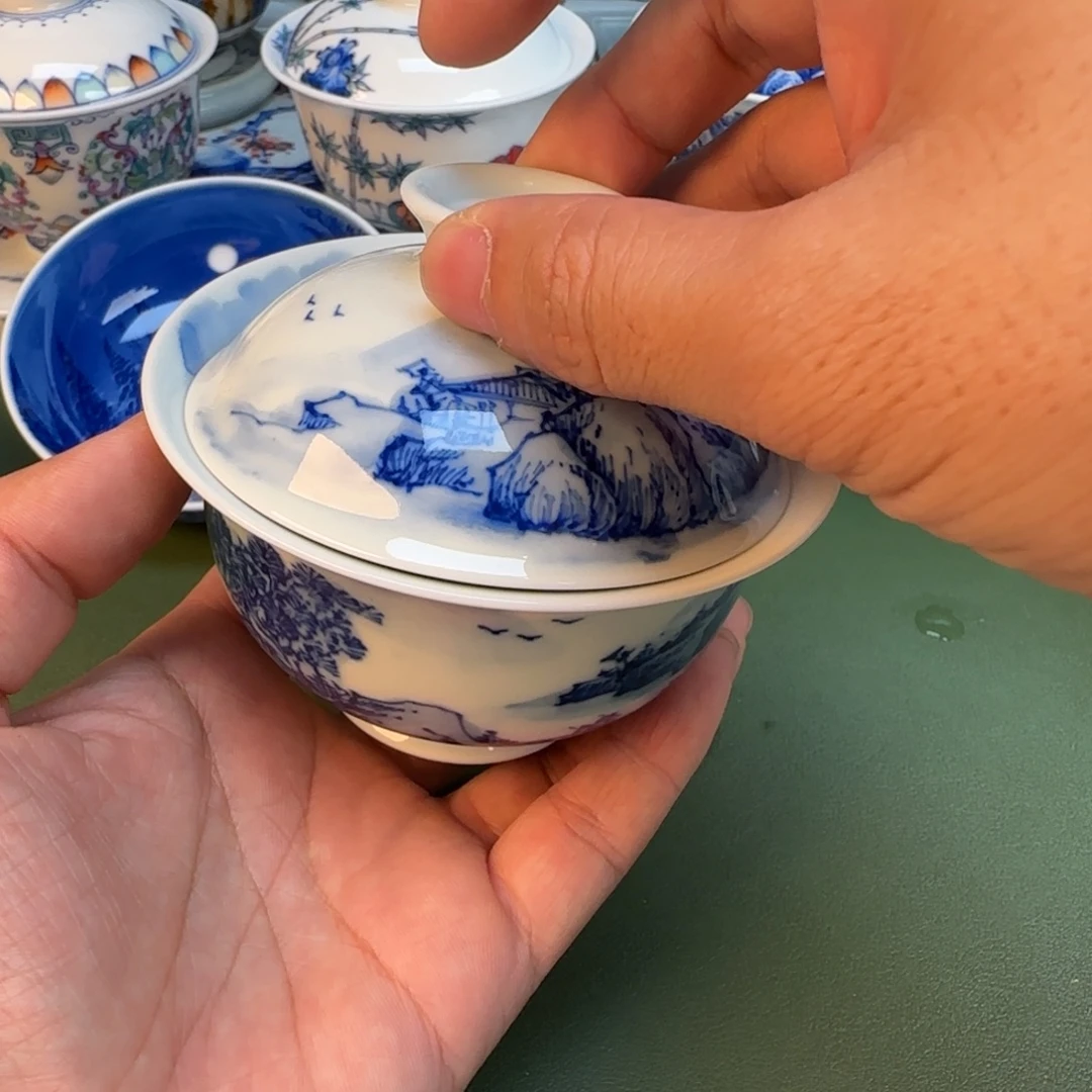 陶纯手工纯手绘茶具310