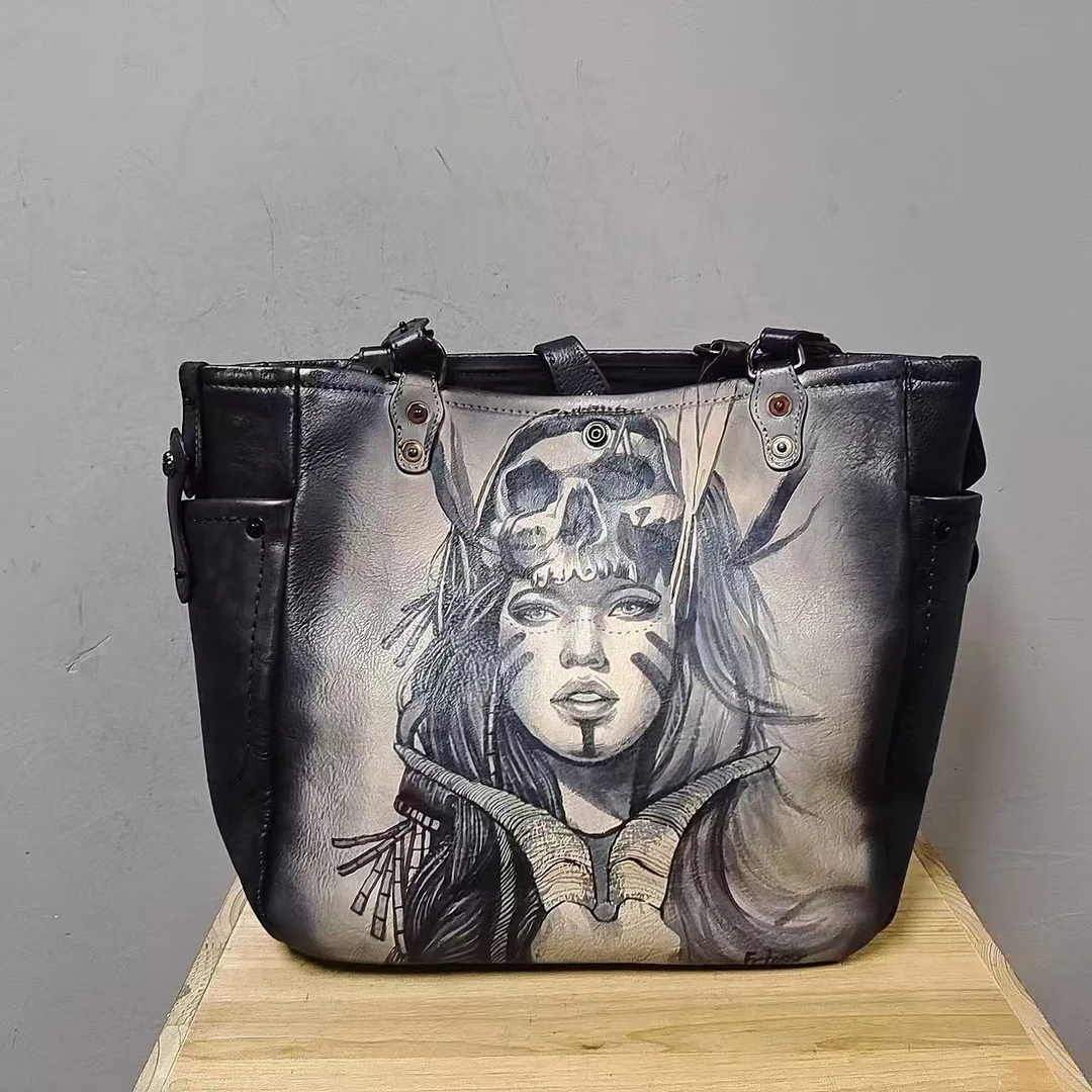 8216-法缇斯直播间专享手绘定制款-F8216-手提包778