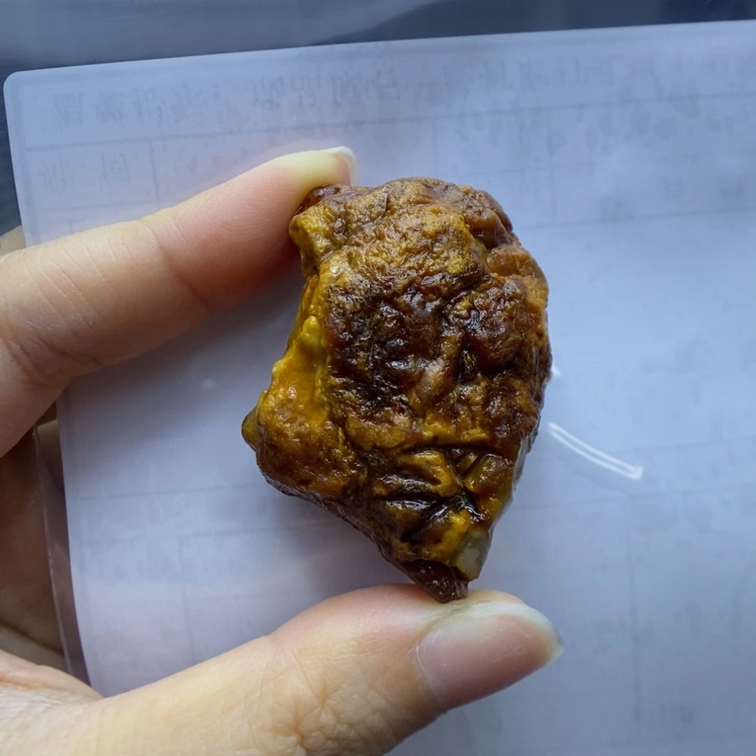 未镶嵌定制蜜蜡郎