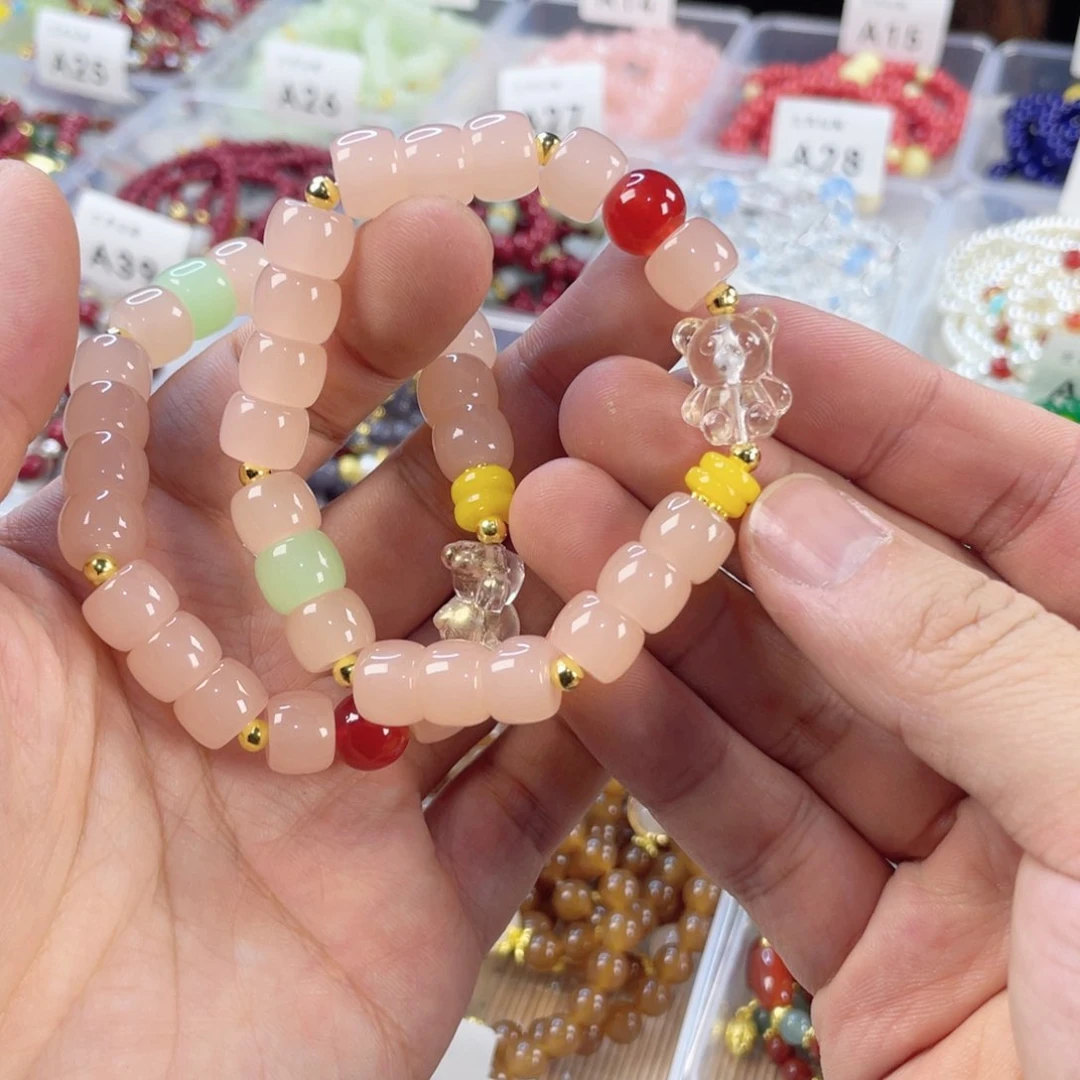 玛瑙手饰银S925镀金镶嵌