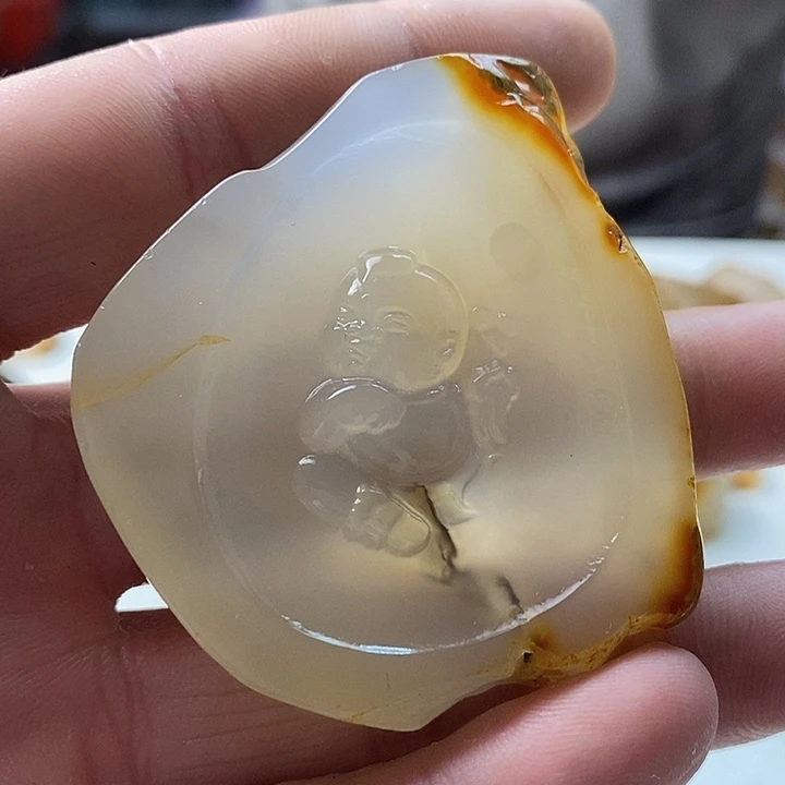 玛瑙/玉髓未镶嵌颈饰