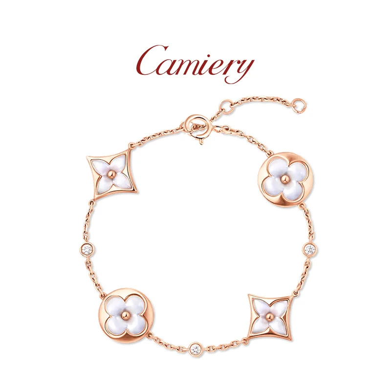 【乘风专属】CAMIERY 四花手链气质百搭精致时尚