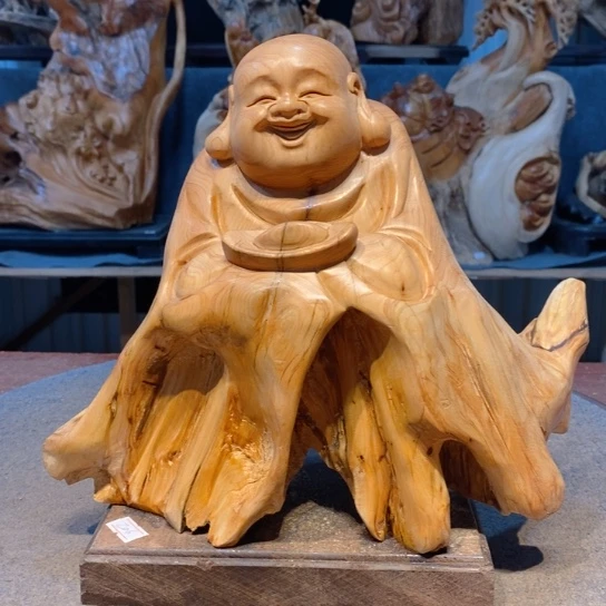 柏木（崖柏）根雕摆件