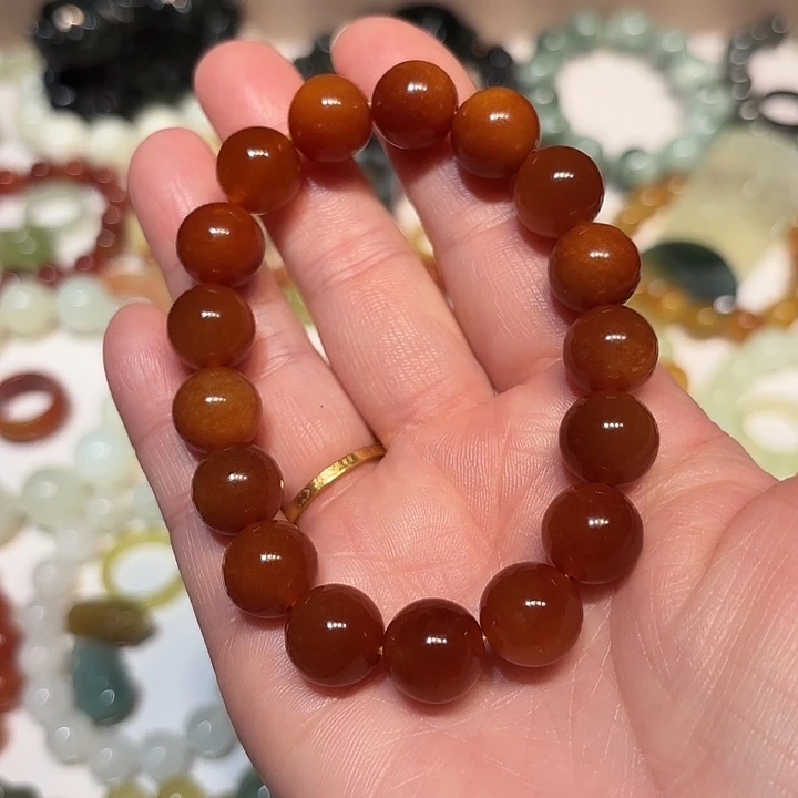 蛇纹石玉未镶嵌手串