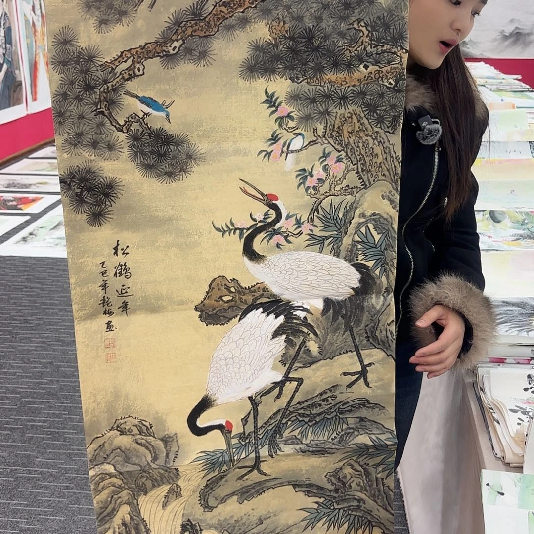 国画国画作品纯手绘
