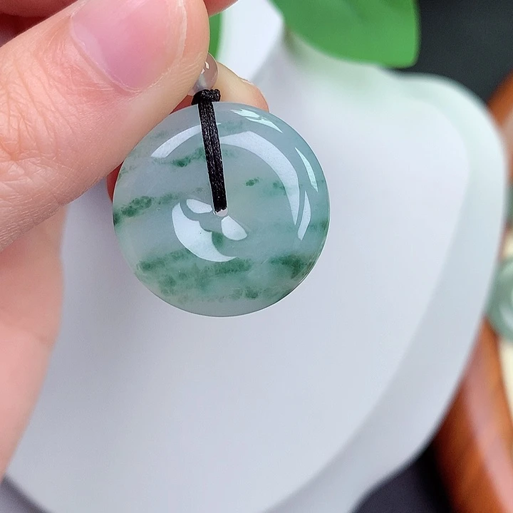 颈饰未镶嵌翡翠25.2-6.2mm