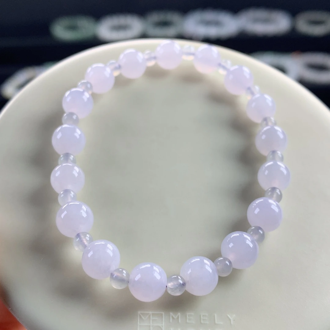 翡翠未镶嵌手链卡3.6～7