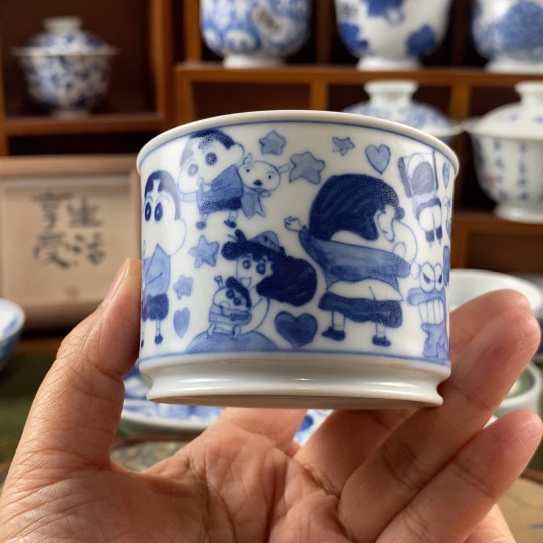 瓷片景德镇陶瓷手绘茶器098