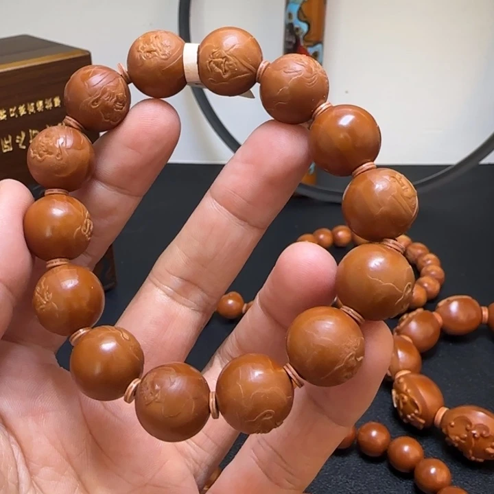 橄榄核手串/手链十八罗汉1.5