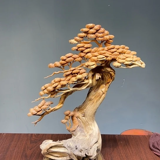 柏木木雕作品欣赏作品