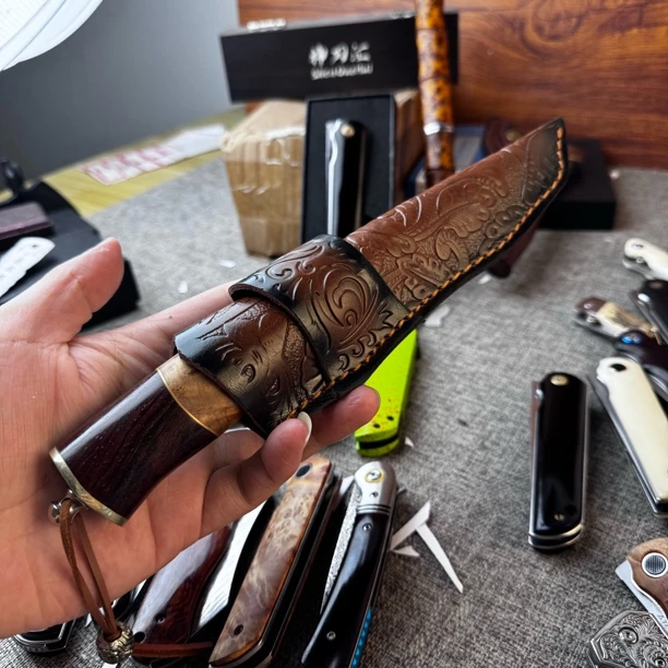 大马士革钢户外工具