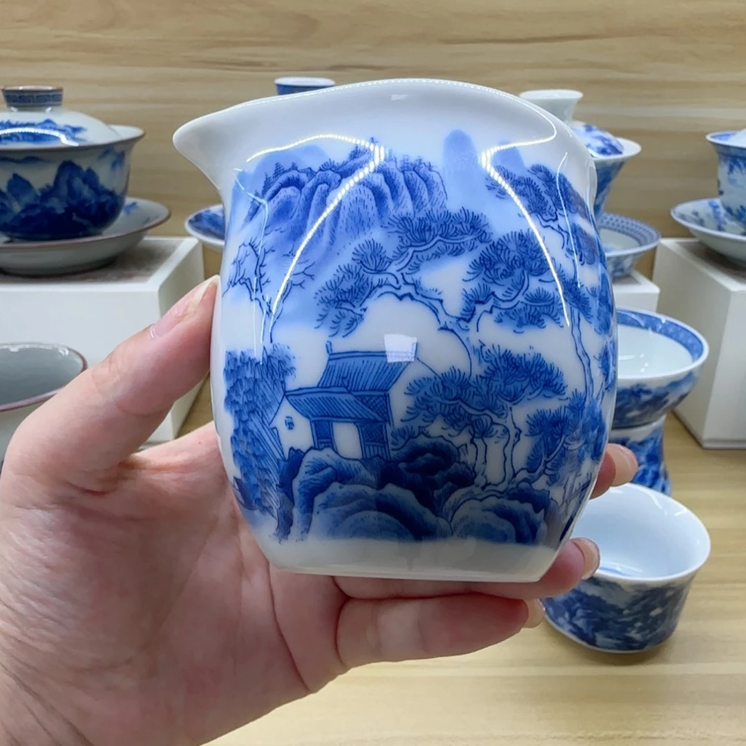 高山流水公道杯景德镇