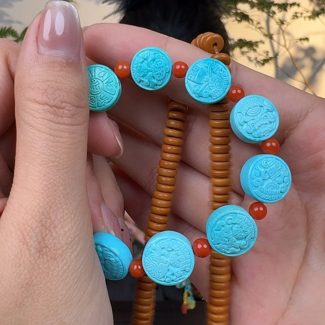 趁***酌橄榄核吊坠原创首款