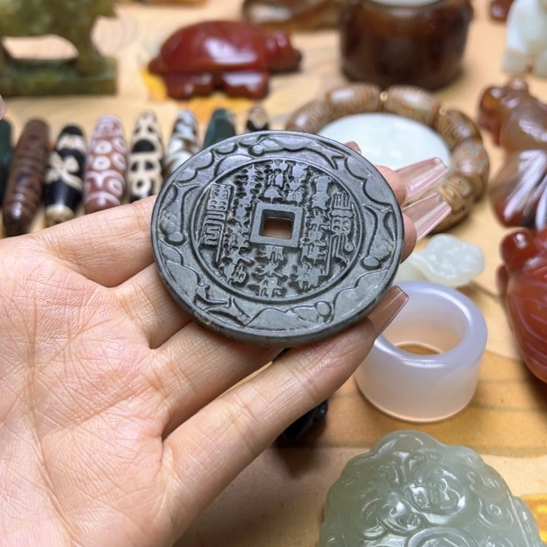 【闪购商品】蛇纹石玉颈饰未镶嵌