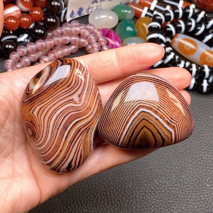 玛瑙/玉髓合金颈饰