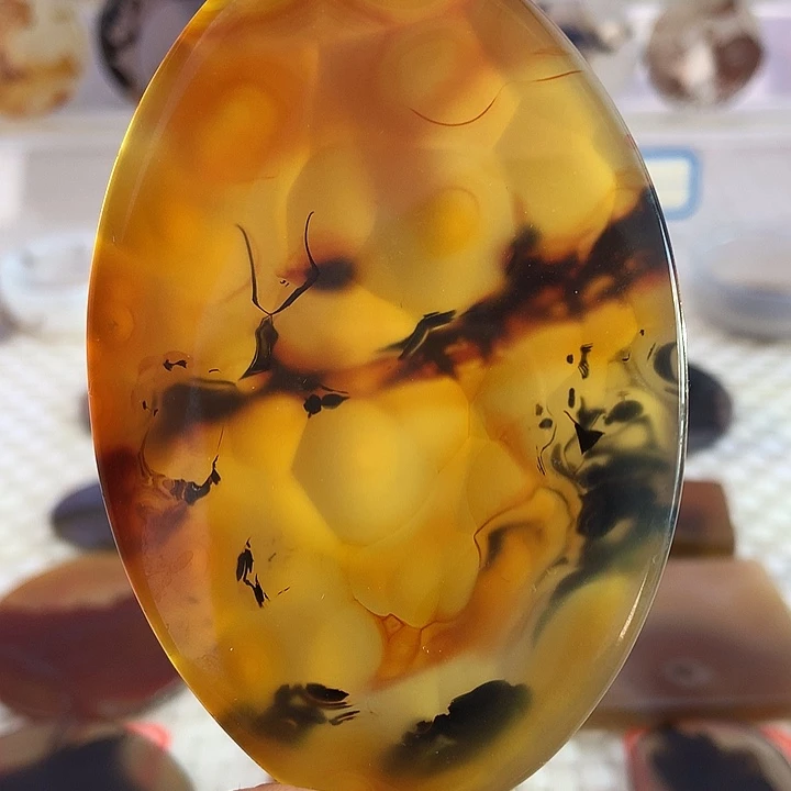 玛瑙/玉髓合金颈饰