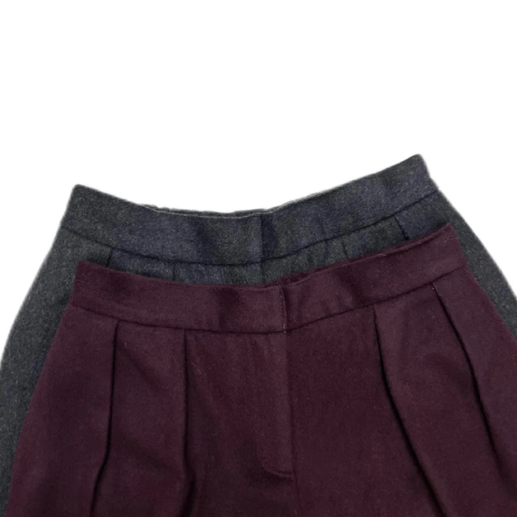 Loosen Up【红到发紫】老钱极简羊毛混纺宽松显瘦加厚款阔腿长裤