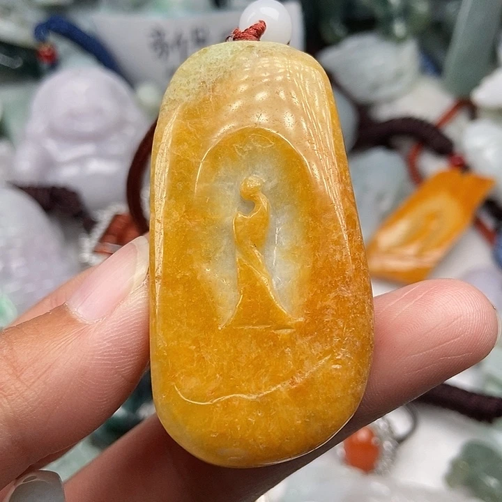 未镶嵌挂件翡翠翡翠