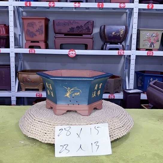 紫砂花盆宜兴紫砂厂