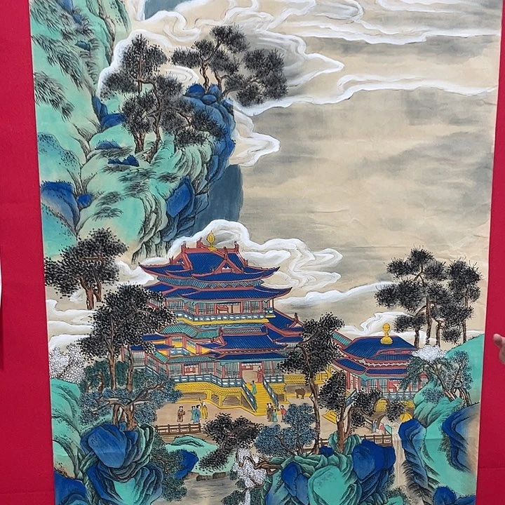 国画今天早上起来发现