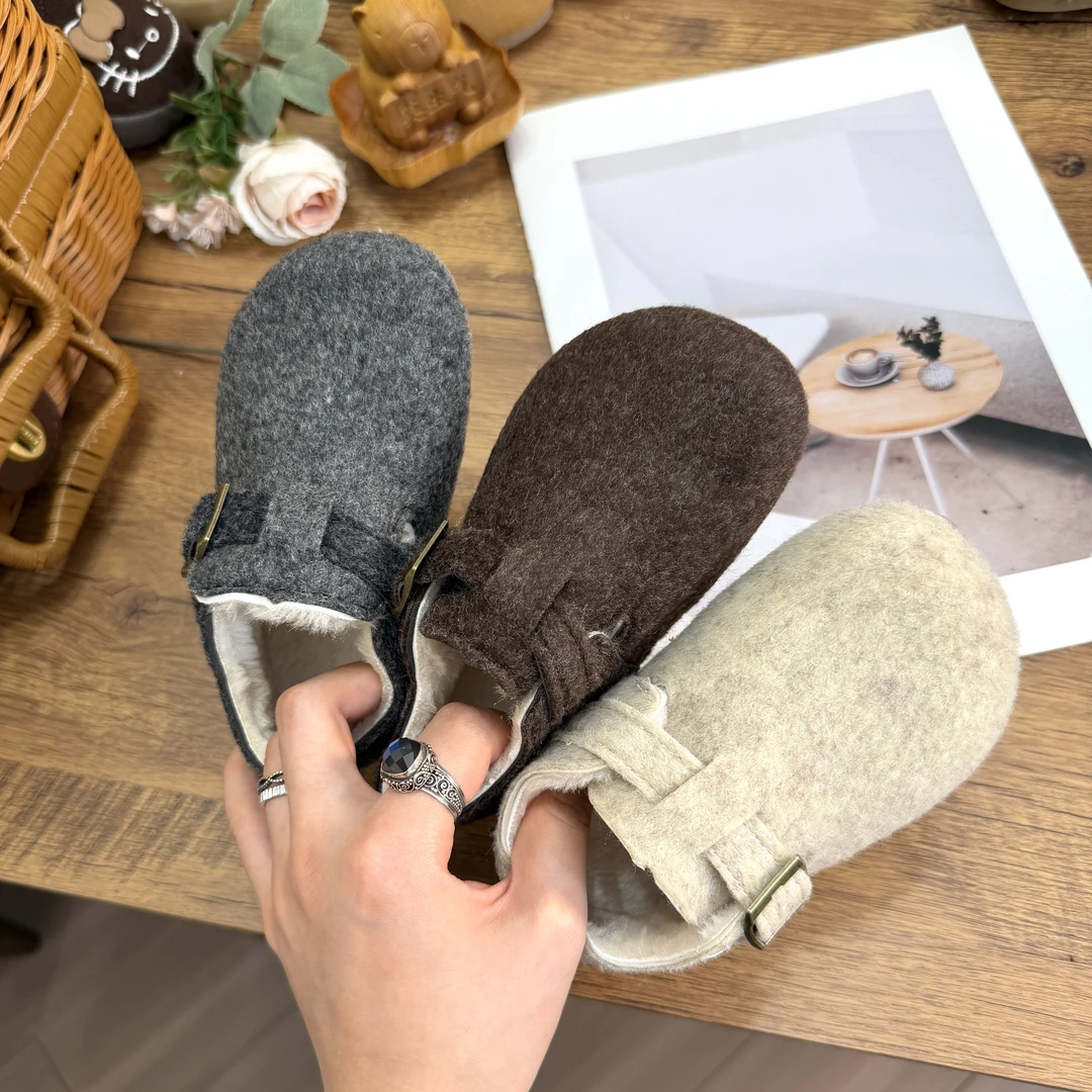 【卷妈专属】2025秋冬新款儿童防滑女冬季韩版勃肯鞋儿童勃肯鞋