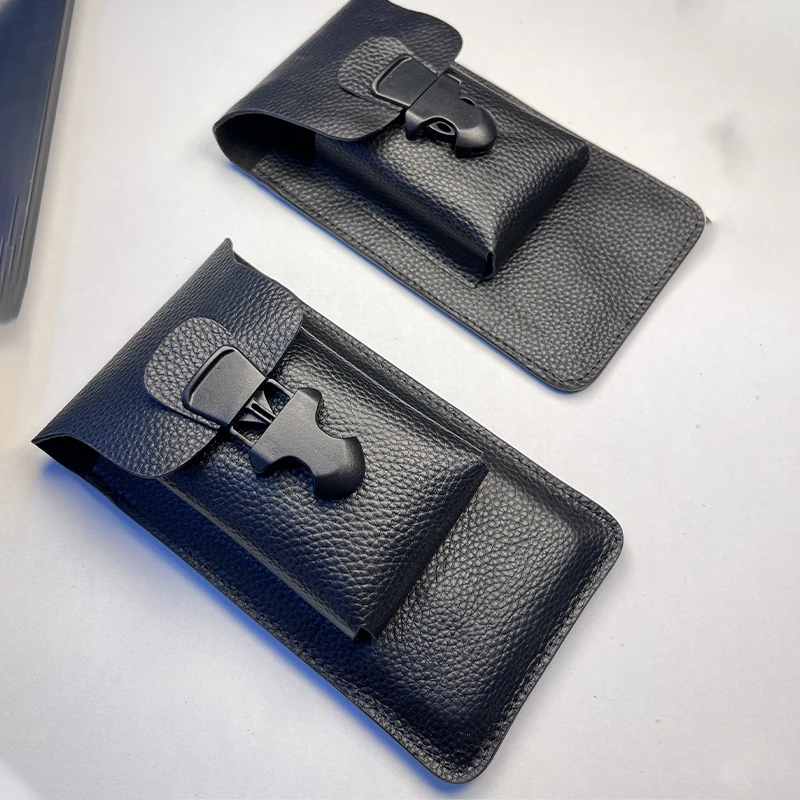 男士手机腰包多功能7寸6.5寸穿皮带腰挂超薄时尚工地户外运动