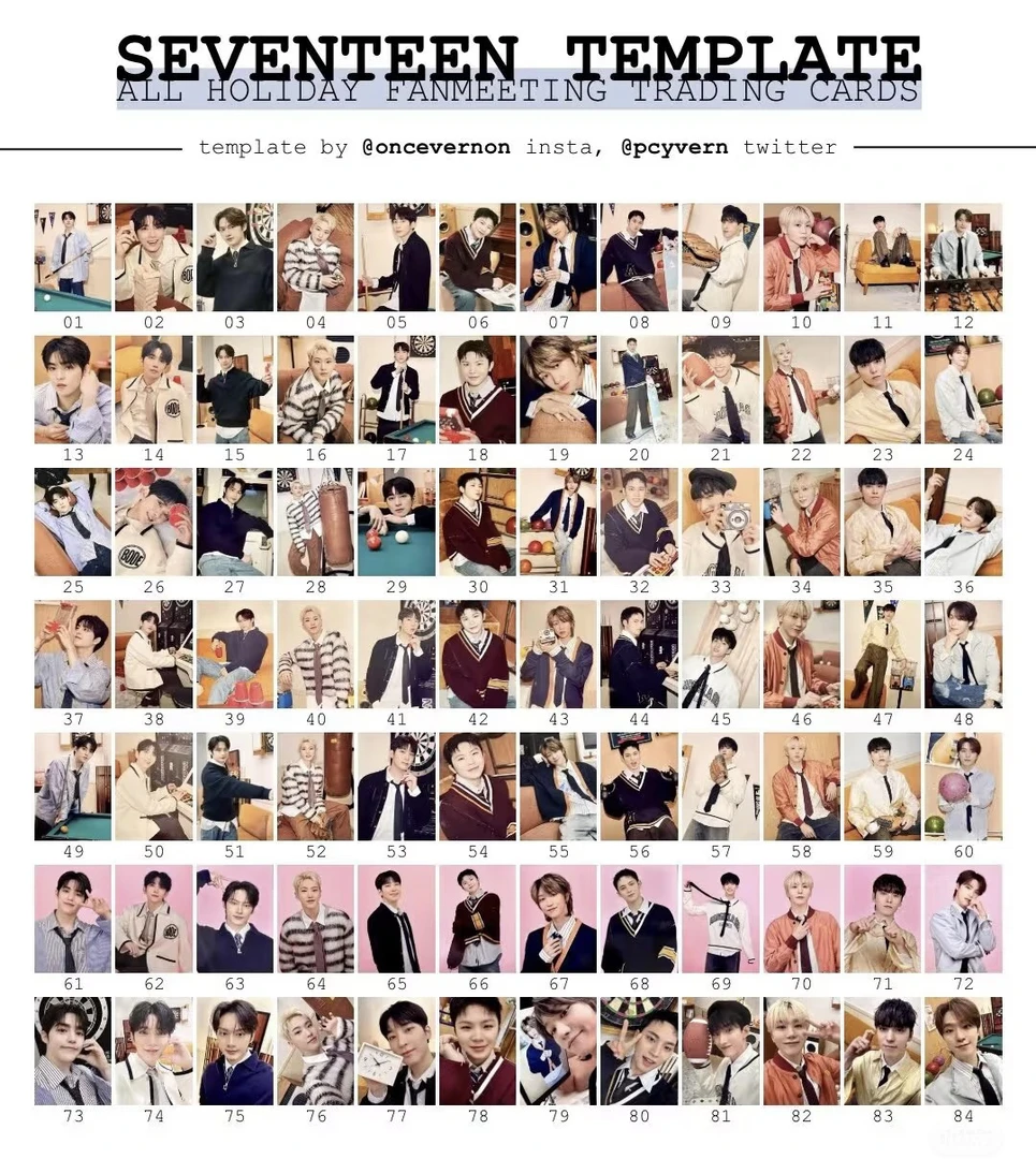 SEVENTEENfm随机卡